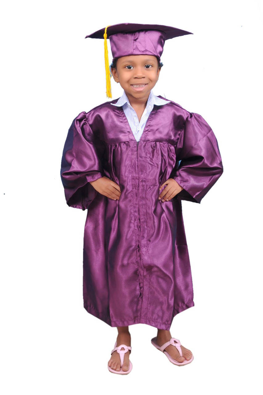 Purple Kids Convocation Gowns