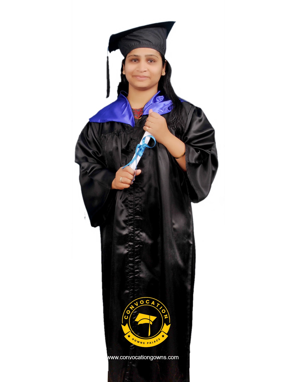Dress to Impress Black Polyester Convocation Graduation Gown with Cap for  Kids Costume Wear for High School and Bachelor Set of 2(Gown+Cap) (2-3  Years) : Amazon.in: Clothing & Accessories